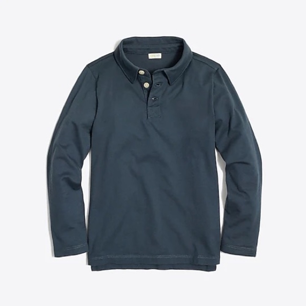 J Crew Factory CrewCuts Boys' long-sleeve polo shirt
A8967